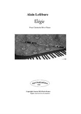 Elégie pour Clarinette Bb et Piano
